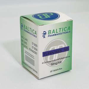 TURINABOL 50  Baltica Pharmaceuticals  60 Tablets