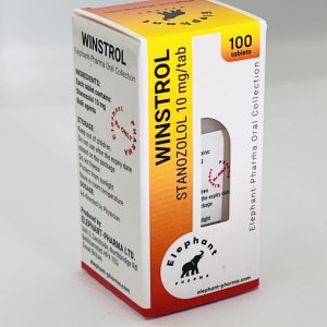 WINSTROL 100tab 10mg/tab Elephant Pharma