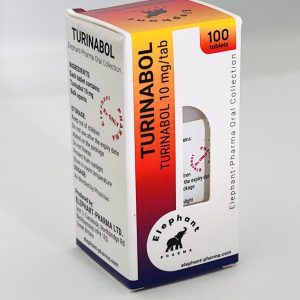 TURINABOL 100tab 10mg/tab Elephant Pharma