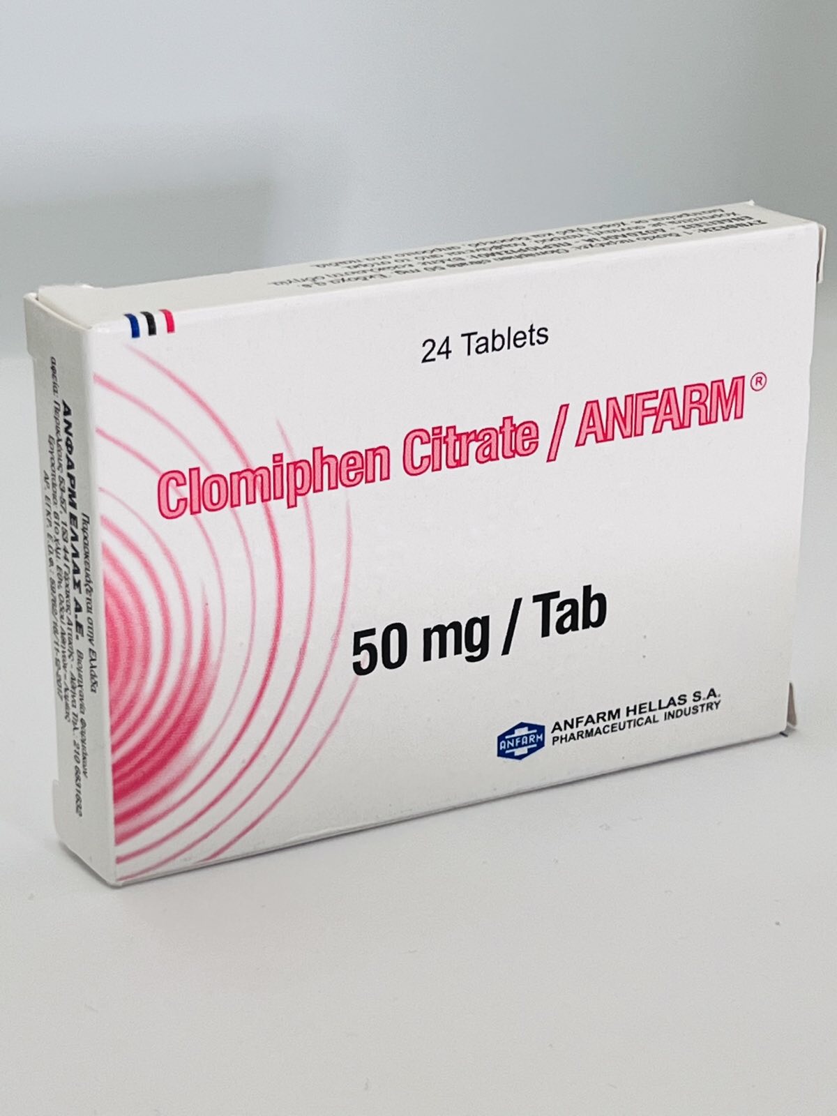 Clomid 24tabs Anfarm 50mg