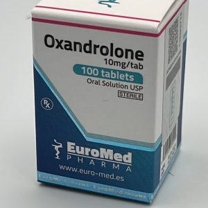 OXANDROLONE 10MG 100TAB EUROMED