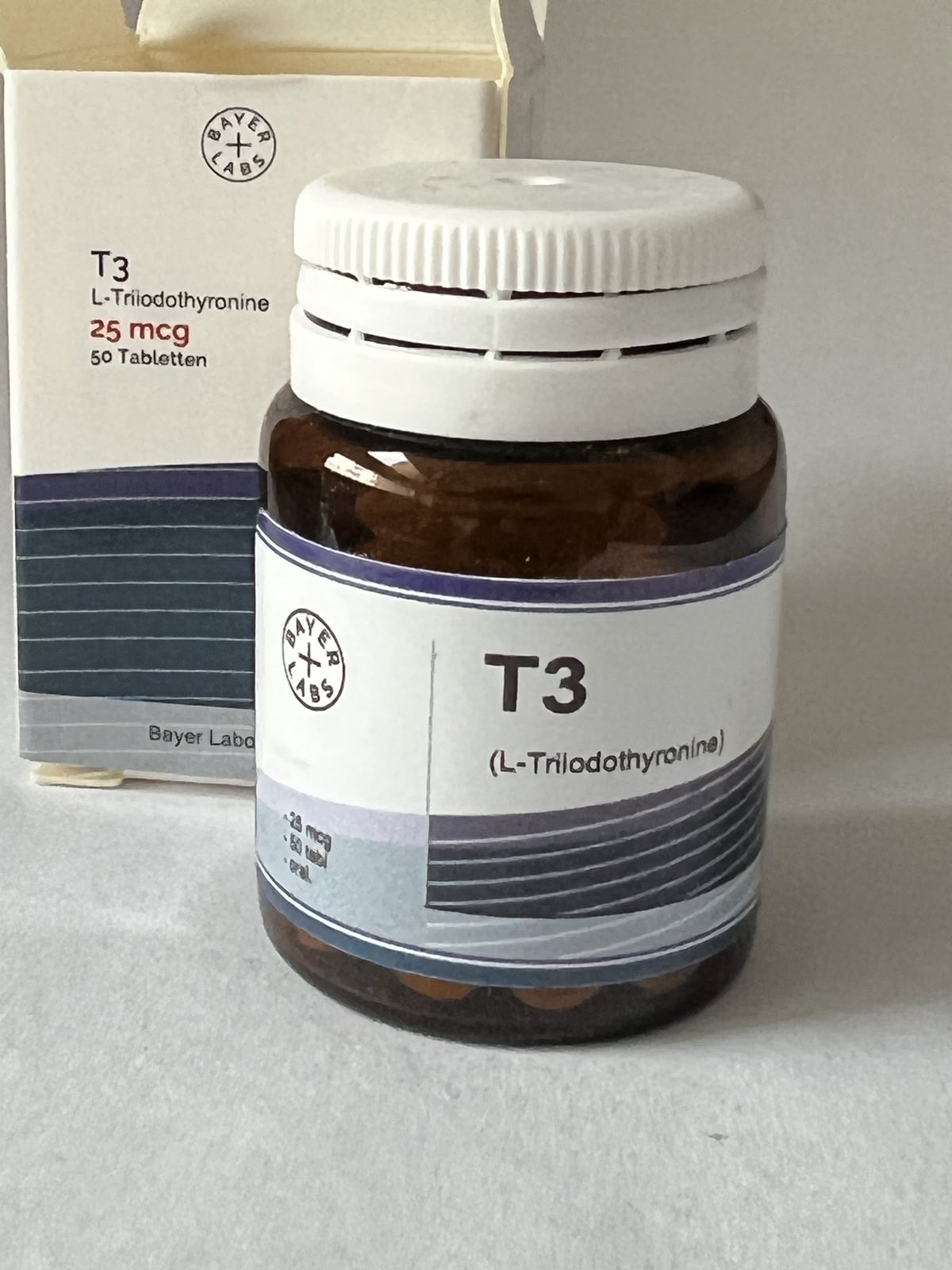 T3 25mcg 50tab BAYER LABS - obrazek 2