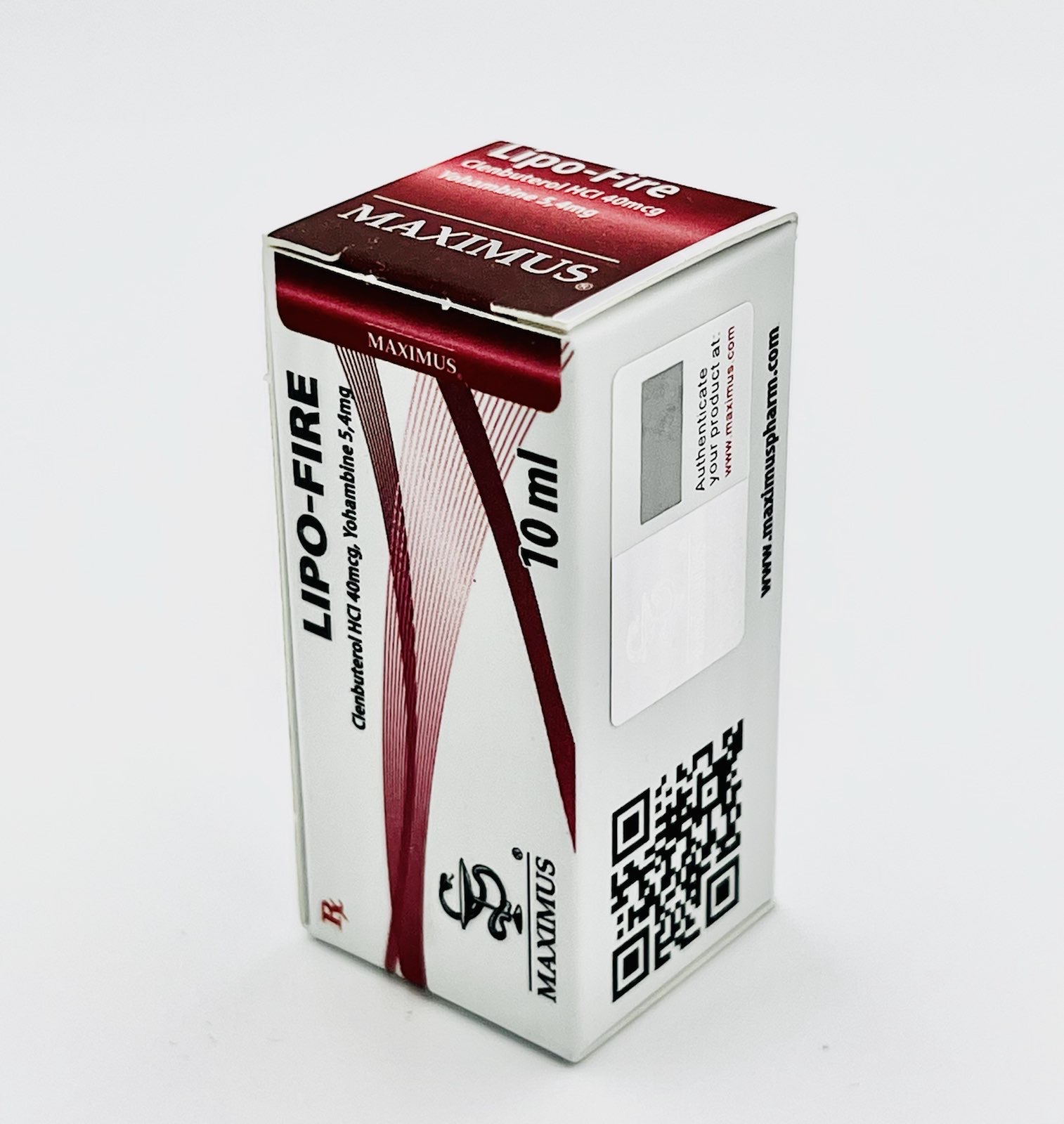 Lipo-FIRE (Clenbuterol+Yohambine) 10ml Maximus - obrazek 3