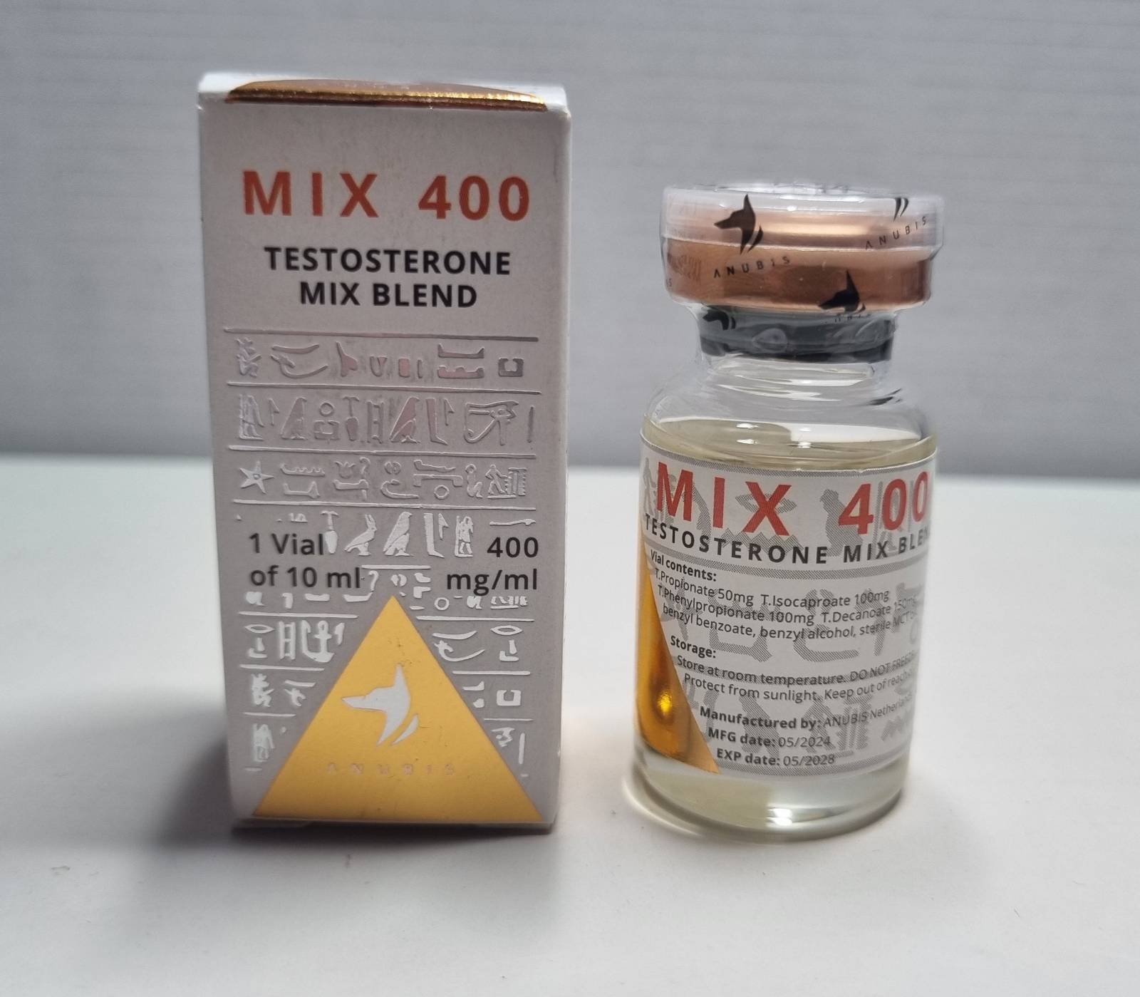 TESTOSTERONE MIX BLEND 400MG 10ML ANUBIS