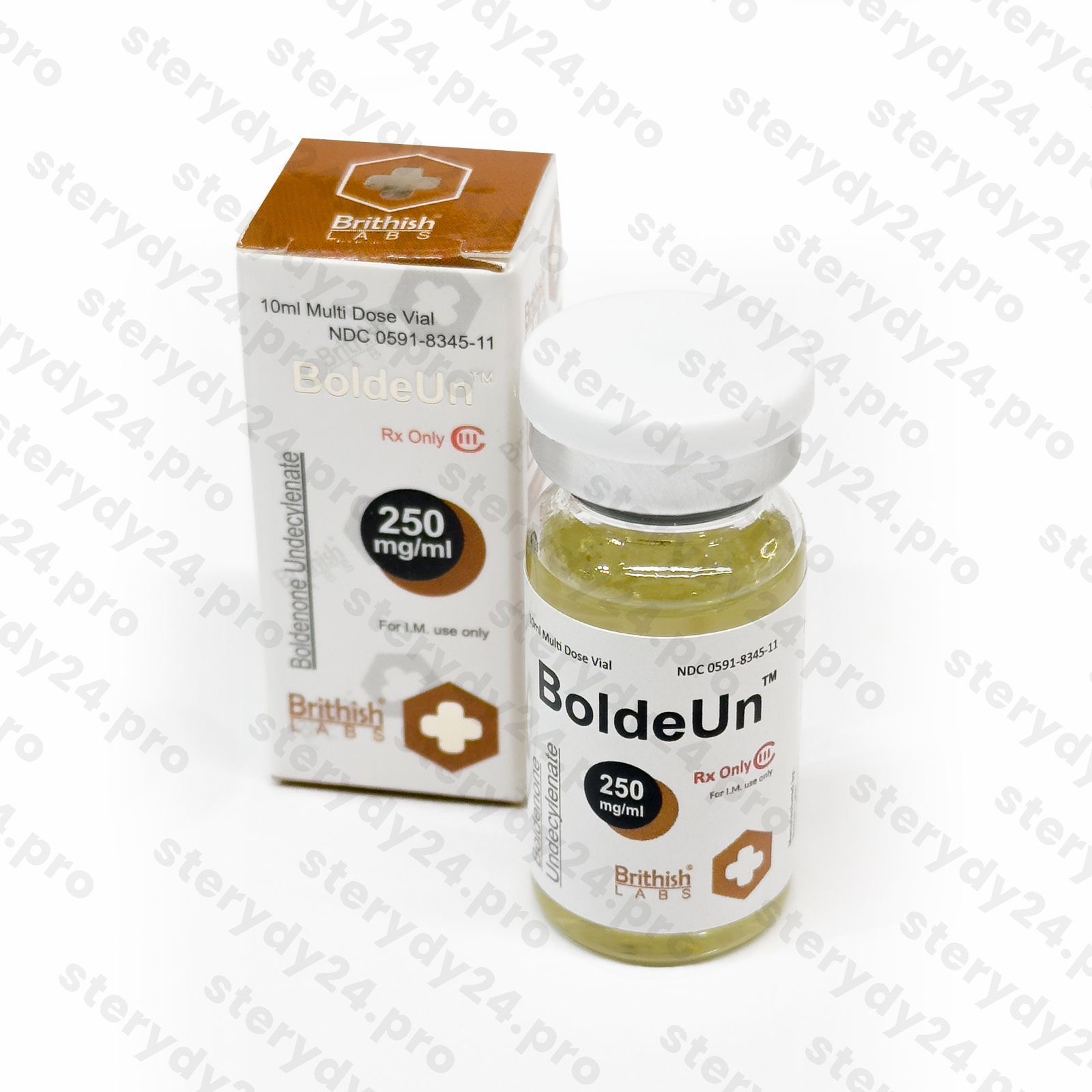 BOLDENON UNDECYLENATE 250MG/1ML BRITISH LABS